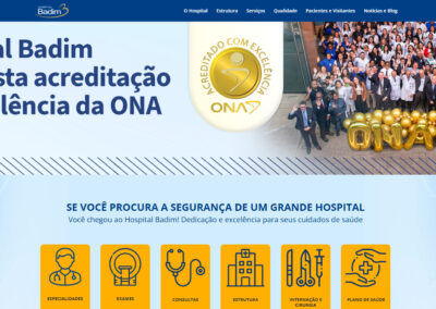 Hospital Badim – Site Institucional